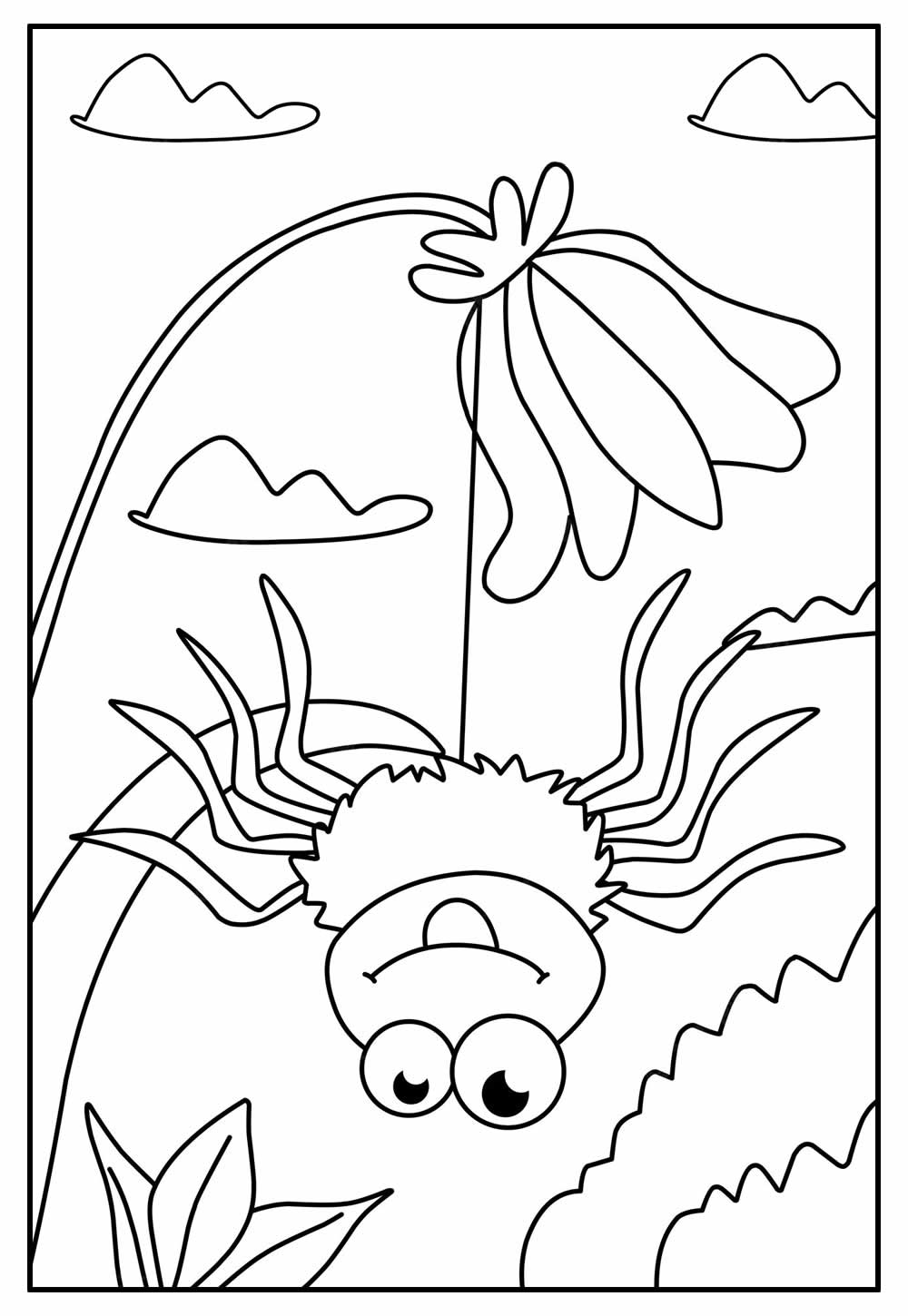 Desenhos de Aranha para imprimir e colorir - Pinte Online